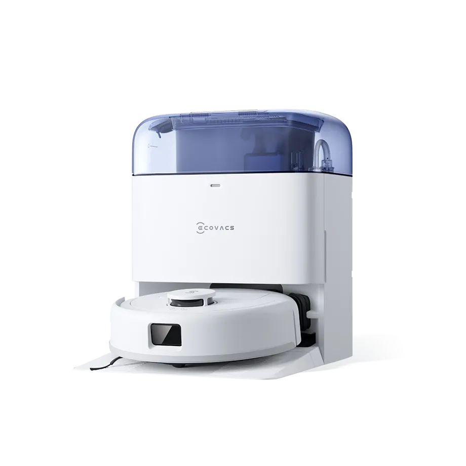 DEEBOT mini Aspirateur Robot Laveur Bleu à Vidage Auto (LiDAR, Compact, Puissant) – Image 9