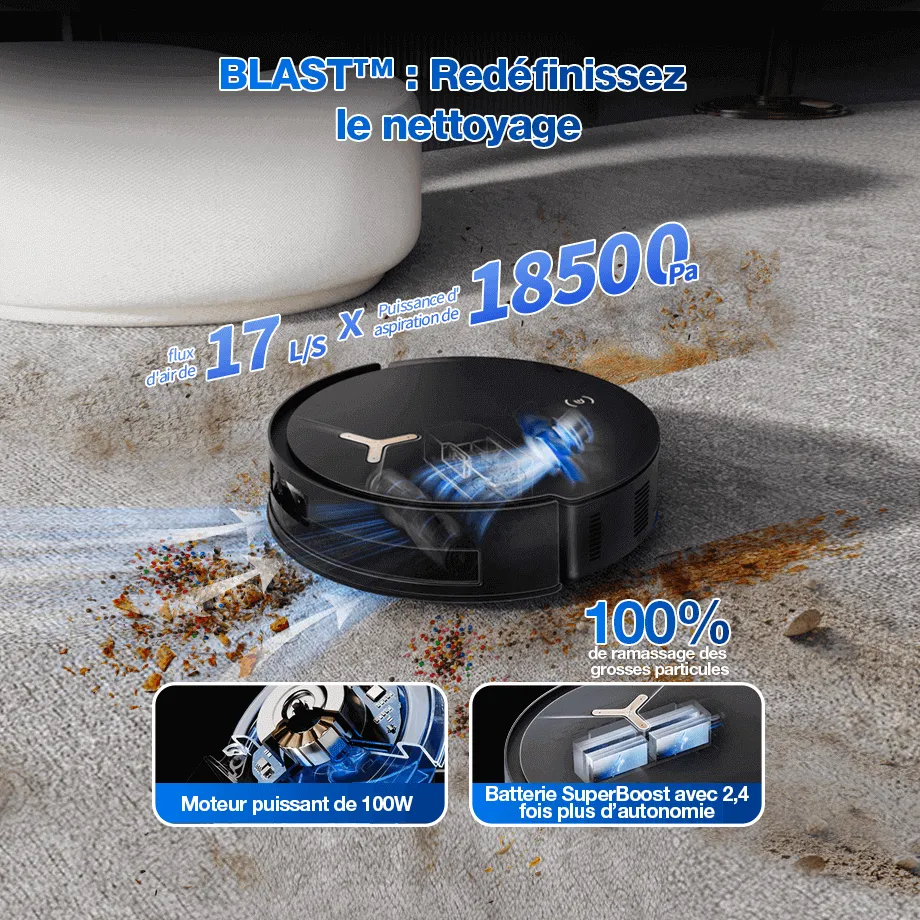 DEEBOT T50 MAX PRO OMNI Gen2 Noir – Image 10