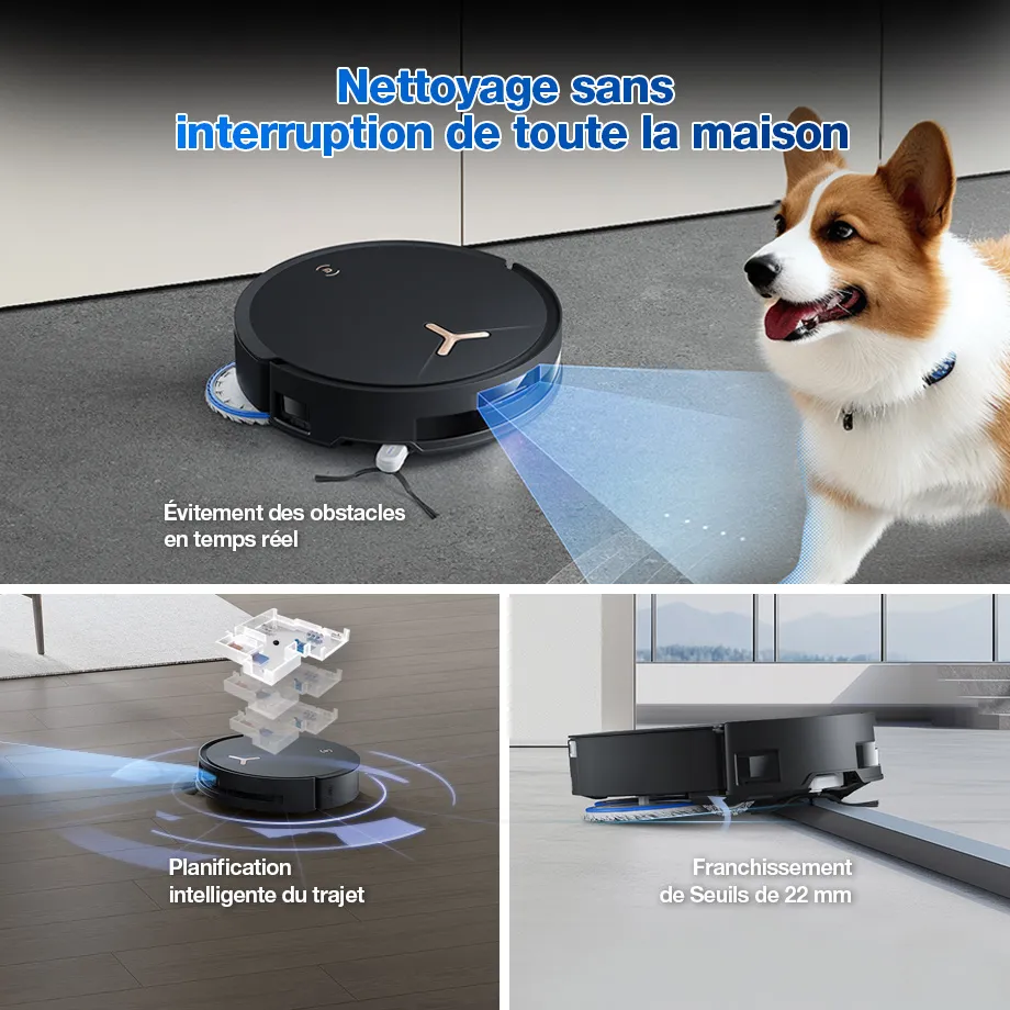 DEEBOT T50 MAX PRO OMNI Gen2 Noir – Image 4