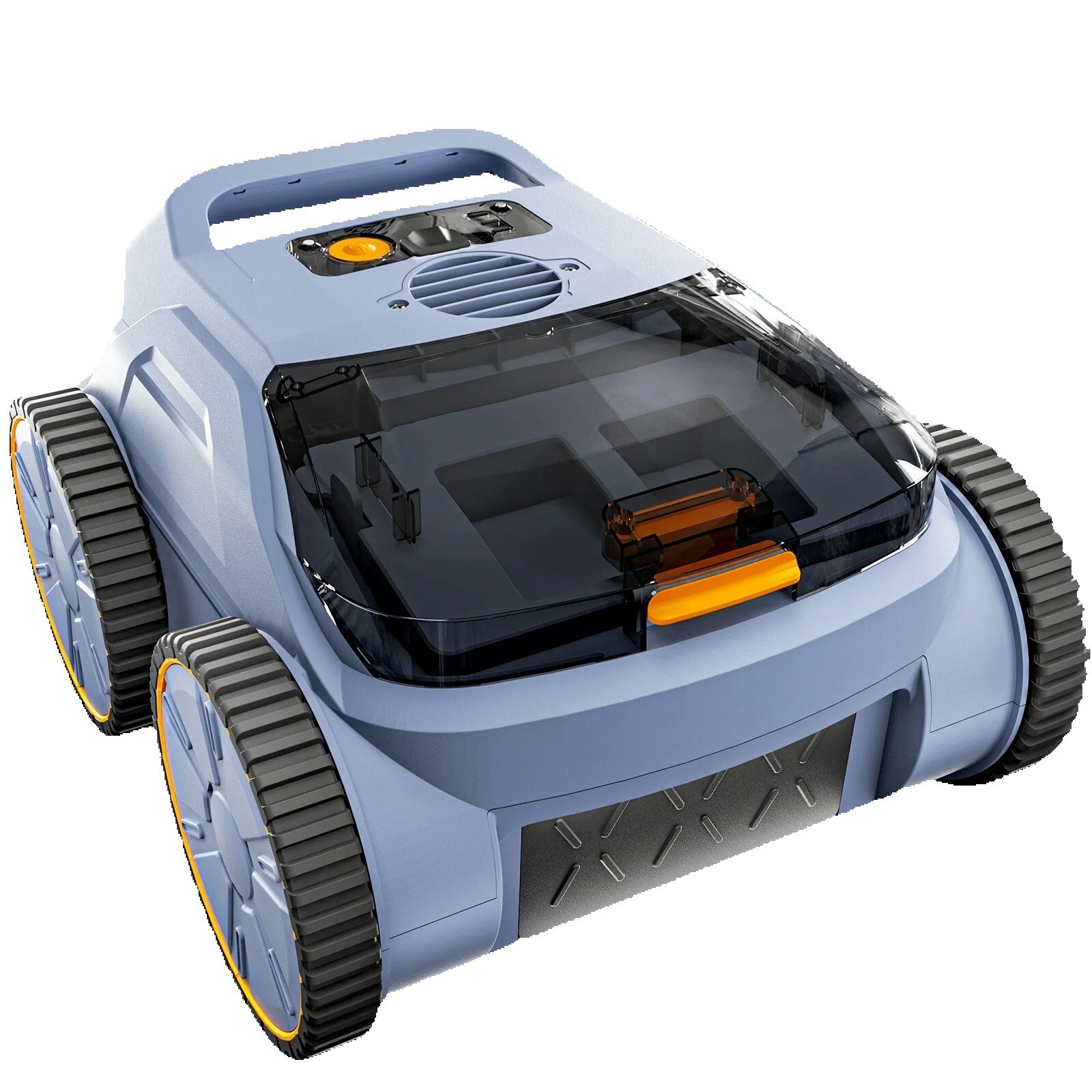 Robot aspirateur piscine sans fil 3 modes sol murs 200m² 150 min autonomie