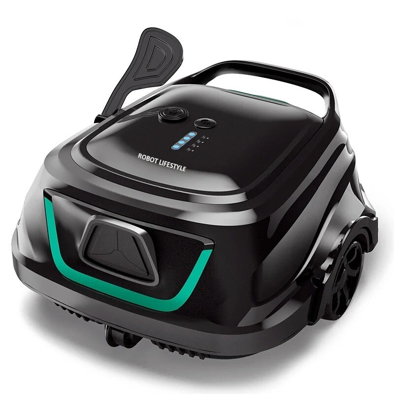 Robot De Piscine Aspirateur Sans Fil Automatique Nettoyeur De Fond Minuterie 120