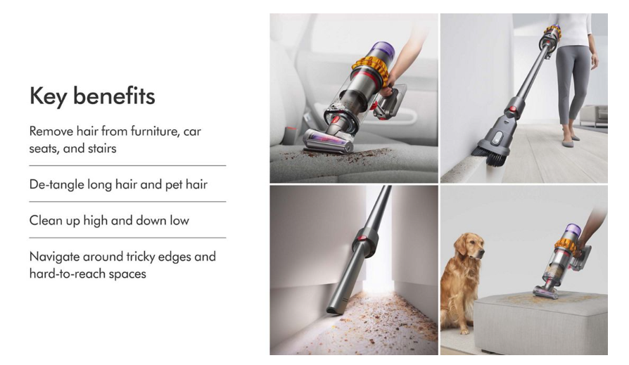 Dyson V15 Detect Total Clean Extra | Jaune/Nickel – Image 3