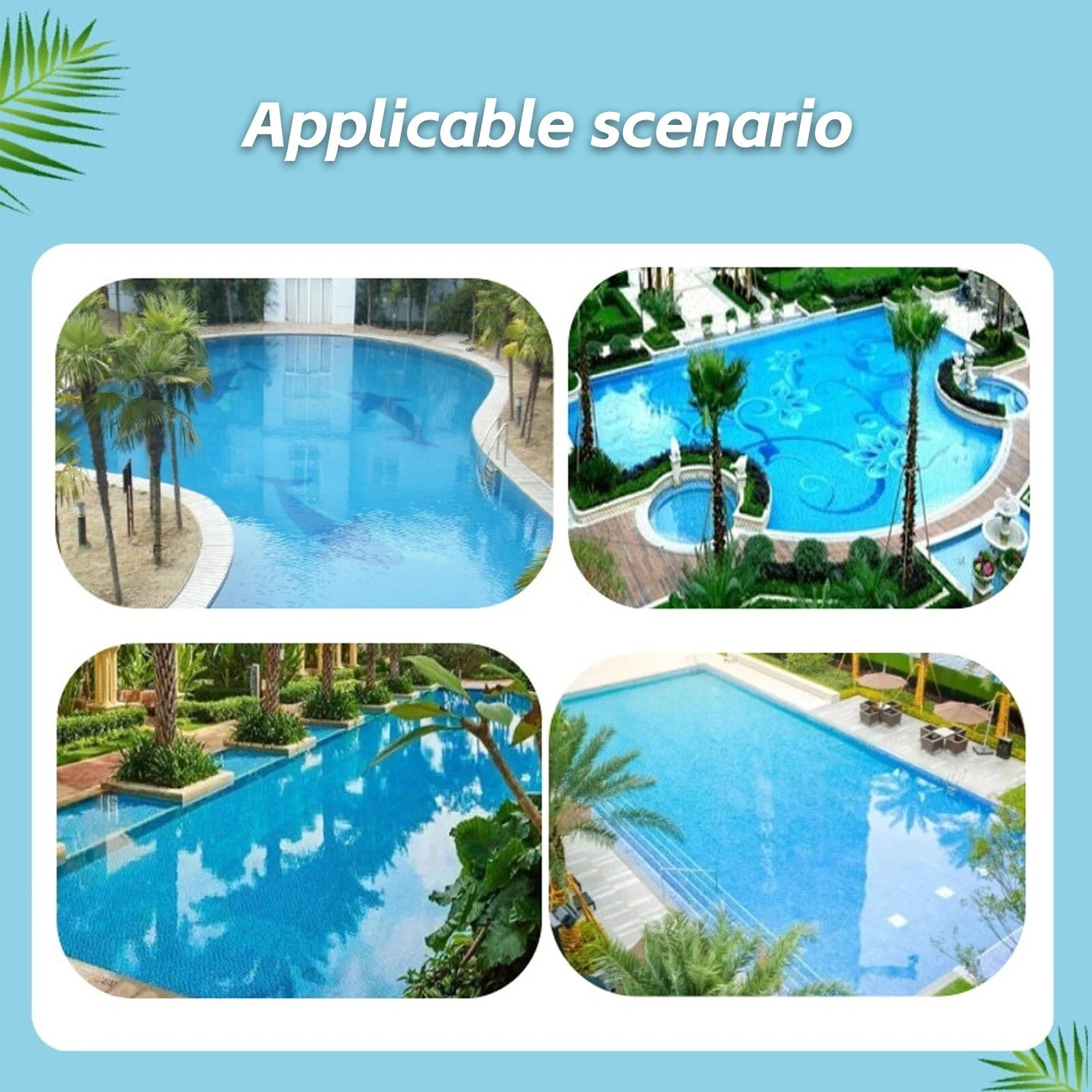 Robot nettoyeur de piscine automatique sans fil aspirateur de piscine – Image 5