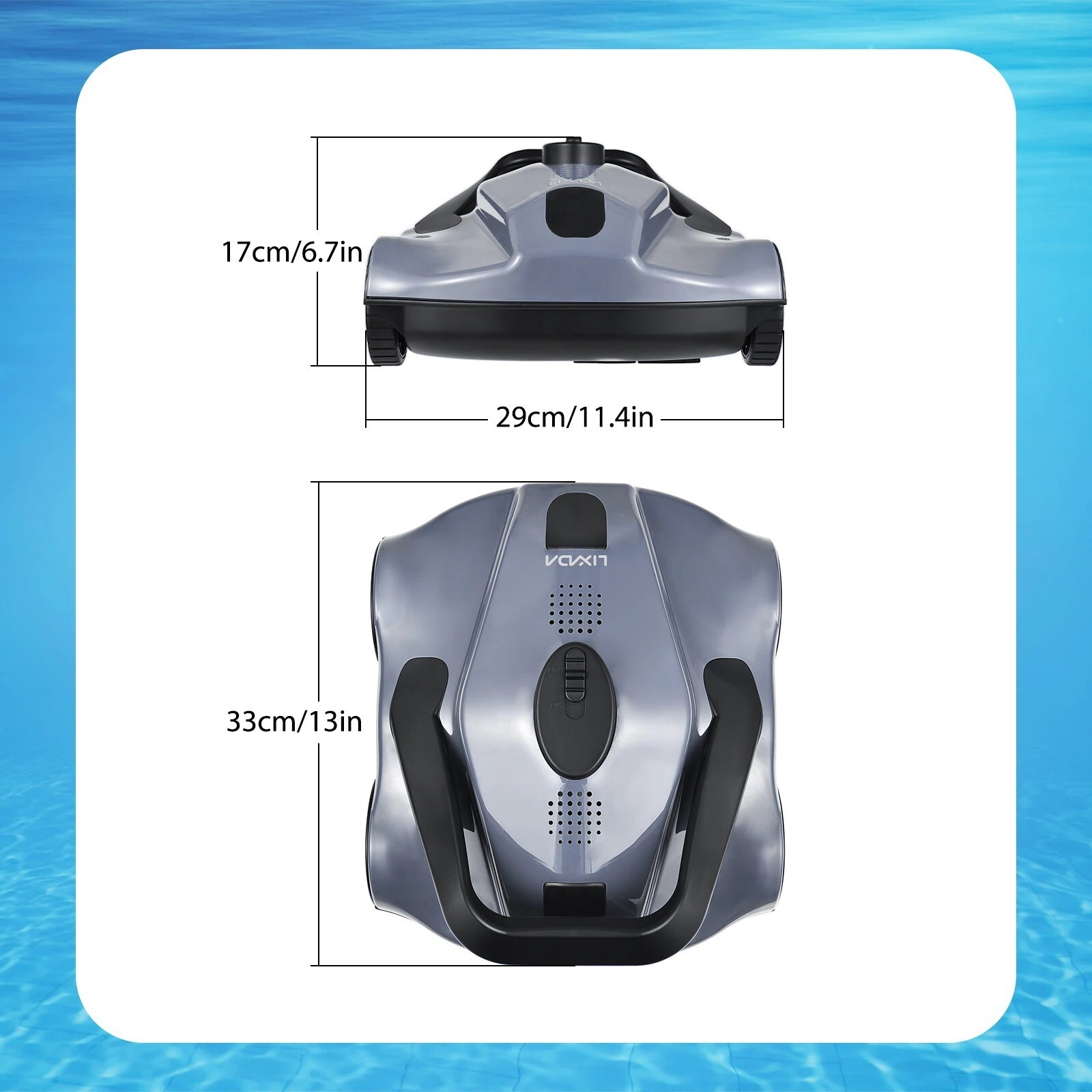 Robot nettoyeur de piscine automatique sans fil aspirateur de piscine – Image 4